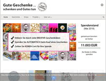 Tablet Screenshot of gutegeschenke.com